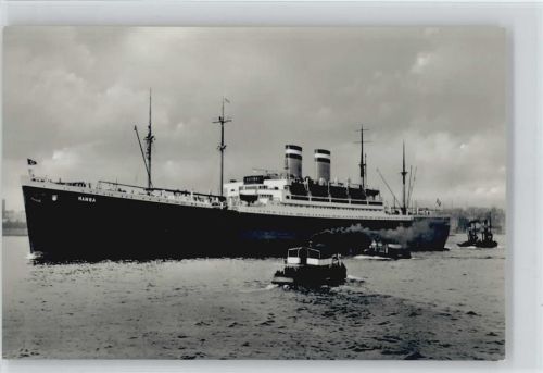 Schiff Hansa Hamburg-Amerika-Line Hapag Dampfer Hansa