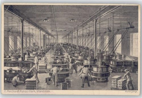 Hamburg Reichardt Kakao Werk Wandsbek Nr. 7 - Kollergänge