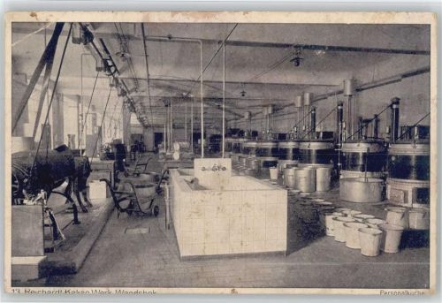 Hamburg Reichardt Kakao Werk Wandsbek Nr. 13 - Personalküche