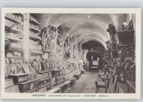Palermo - Catacombe dei Cappuccini - Skelett