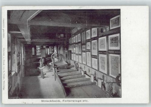 Streckbank - Folterwiege Folter