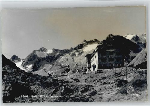 Franz-Senn-Hütte Hüttenstempel Stubaital