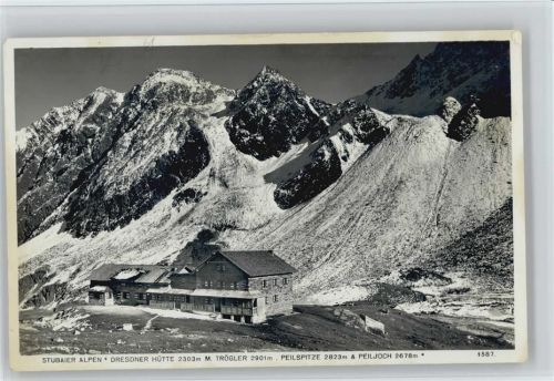 Dresdner Hütte Hüttenstempel Stubaital