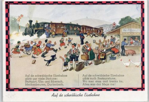 Serie Nr. 160 Nr. 1 - Schwäbische Eisenbahn