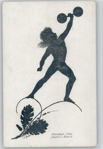 Scherenschnitt - Jugend I. Blatt 13 -