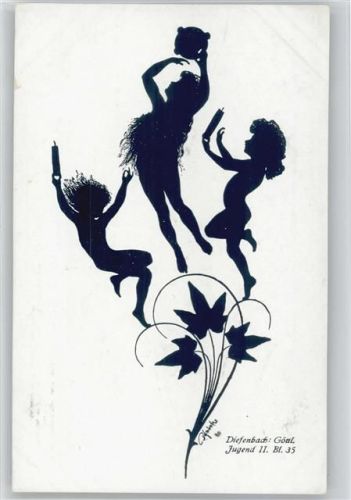 Scherenschnitt - Jugend II. Blatt 35 -