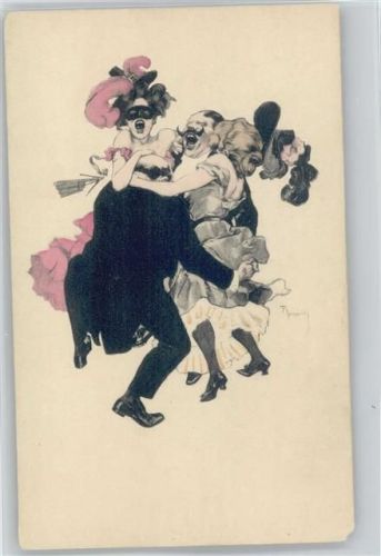 Simplicissimus - Glamour - Serie VI Nr. 5 Reznicek, F. von Künstlerkarte