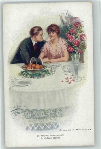 Kaffee trinken - Liebespaar - "In stolzen Besitz"