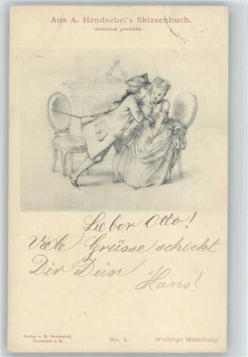 Skizzenbuch Nr. 4 - Wichtige Mitteilung - Liebe