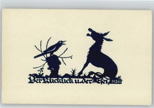 Der Kuckuck und der Esel sign Schwindt