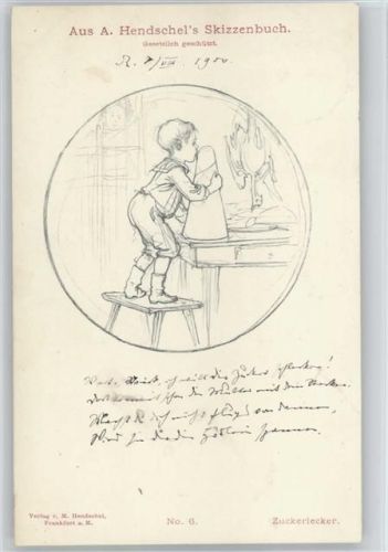 Skizzenbuch 6 - Zuckerkegel 1900 AK