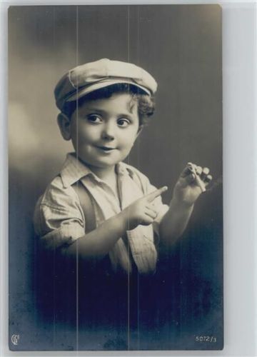 Verlag CLCo. 5072-3 - Junge mit Zigarette - Foto AK Rauchen