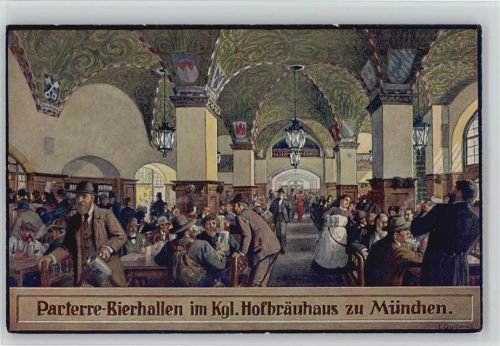 Bier - Hofbräuhaus - Bierhallen