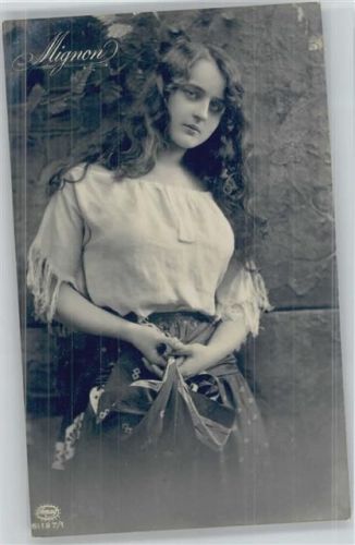 1917 Foto AK Verlag Amag Serie 61197-1 - lange Haare