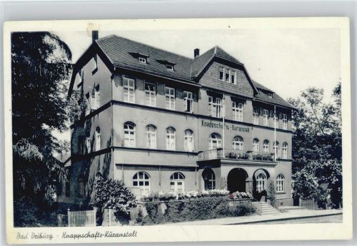 W3490 Bad Driburg Knappschafts-Kuranstalt Kur