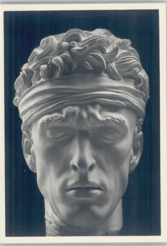 Skulptur "Verwundeter" Film Foto Verlag Nr. 33 AK