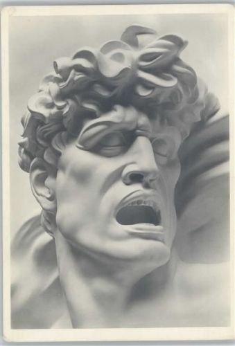 Skulptur "Kameraden" Erotik - Film Foto Verlag Nr. 29 AK