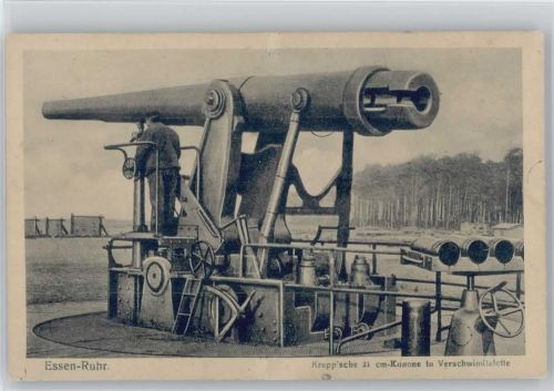 WK I Essen-Ruhr - Krupp Kanone