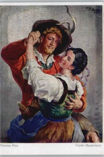 Volkstänze Bauerntanz AK