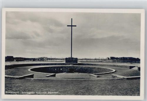 Düsseldorf - Schlageter National Denkmal Foto AK