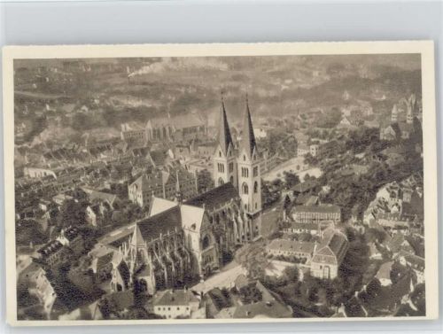 Halberstadt Das schöne Deutschland Bild 158 - Hansa Luftbild - WHW Lotterie 1934-35 AK