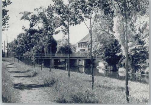 49565 W4550 Bramsche , Hase - Hase neue Brücke
