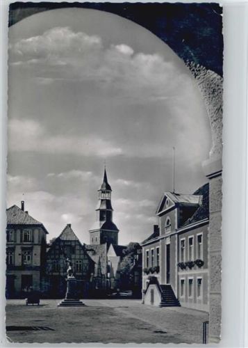 49610 W4570 Quakenbrück - St. Sylvesterkirche Rathaus