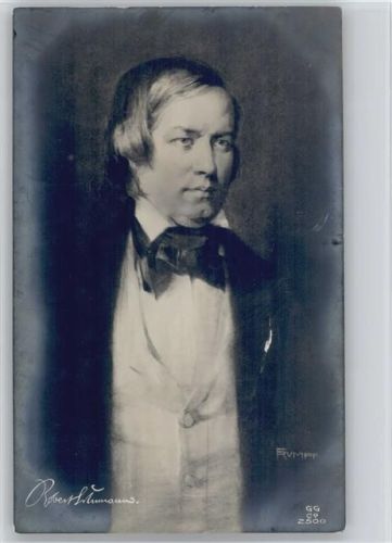 Robert Schumann - Verlag GGCo 2500 - Foto AK