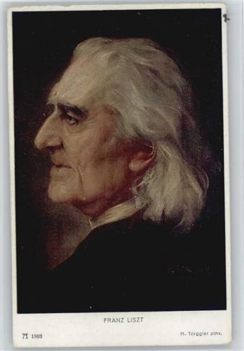 Franz Liszt - sign Torggler - Ackermann Verlag Serie 160 AK