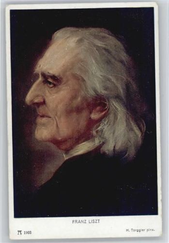 Franz Liszt - Ackermann Verlag Serie 160 - sign Torggler