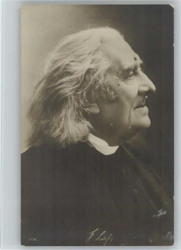 Liszt Foto AK