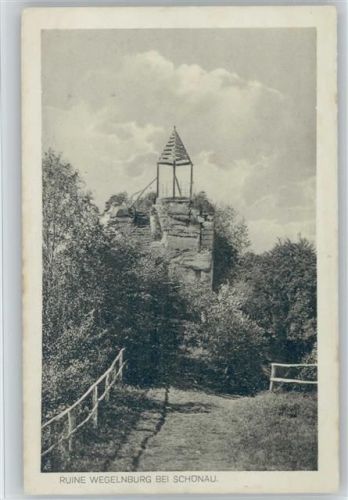 Schönau Ruine Wegelnburg