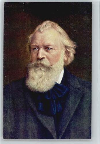 1833-1897 Brahms, J. Künstlerkarte