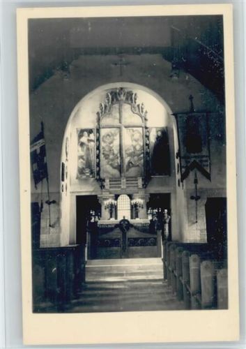 06686 O4854 Lützen - Gustav-Adolf-Kapelle Innenaufnahme