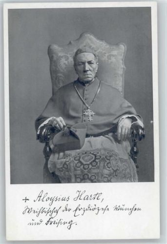 Aloysius Hartl Foto AK Bischof