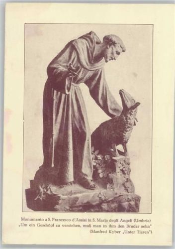 Francesco Assisi Statue Bischof
