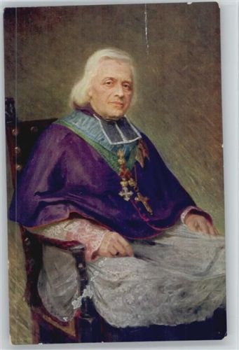 Josef Eugen von Mazenod Bischof von Marseille . Gemälde Bischof