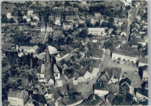 66564 W6682 Ottweiler - Luftaufnahme