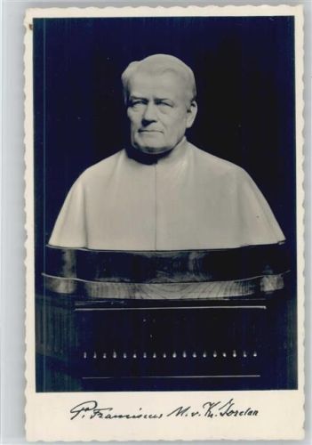P. franciscus M.v. Jozelan, Foto AK keine AK Salvatorkolleg Wurzach Bischof
