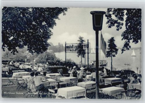 Gatow Wirtshaus Gatow Terrassen Havel