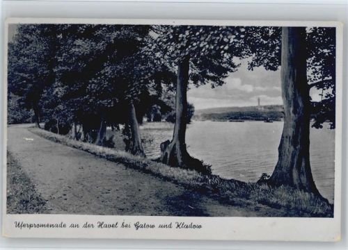 Gatow Uferpromenade Havel Gatow Kladow