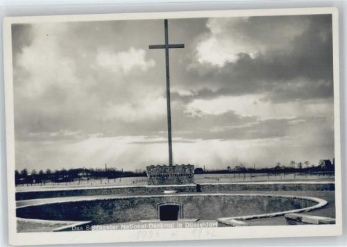 National Denkmal in Düsseldorf 1932 Foto AK