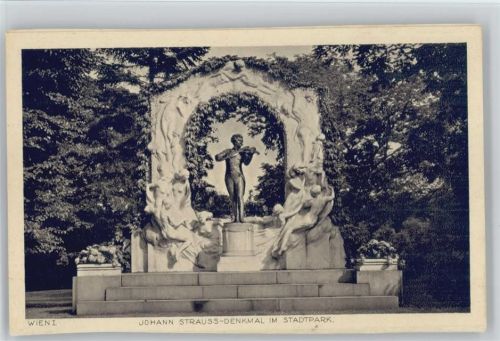 Wein - Strauß Denkmal im Stadtpark