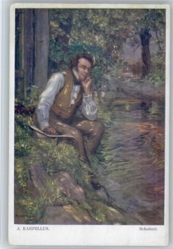 sign Karpelluns - Schubert komponiert am Bach