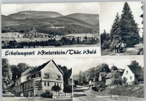 Winterstein Großer Inselsberg Gaststätte Zum Hirsch Kremserfahrt Liebensteiner Straße