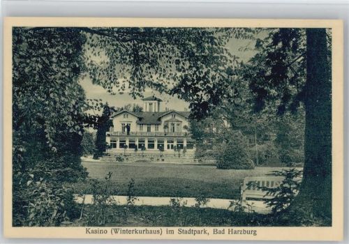 W3388 Bad Harzburg Kasino Winterkurhaus Stadtpark Casino