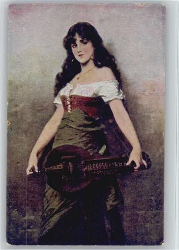 sign Sichel Das Mädchen aus der Fremde - Salon J.P.P. Nr. 1055