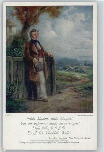 Bunte Reihe Nr. 69 - Dreimäderlhaus sign Broch