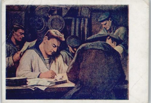 Russland Marine - Seeleute Briefe lesen