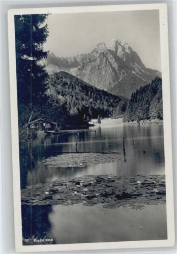 Rissersee in Garmisch Seerose